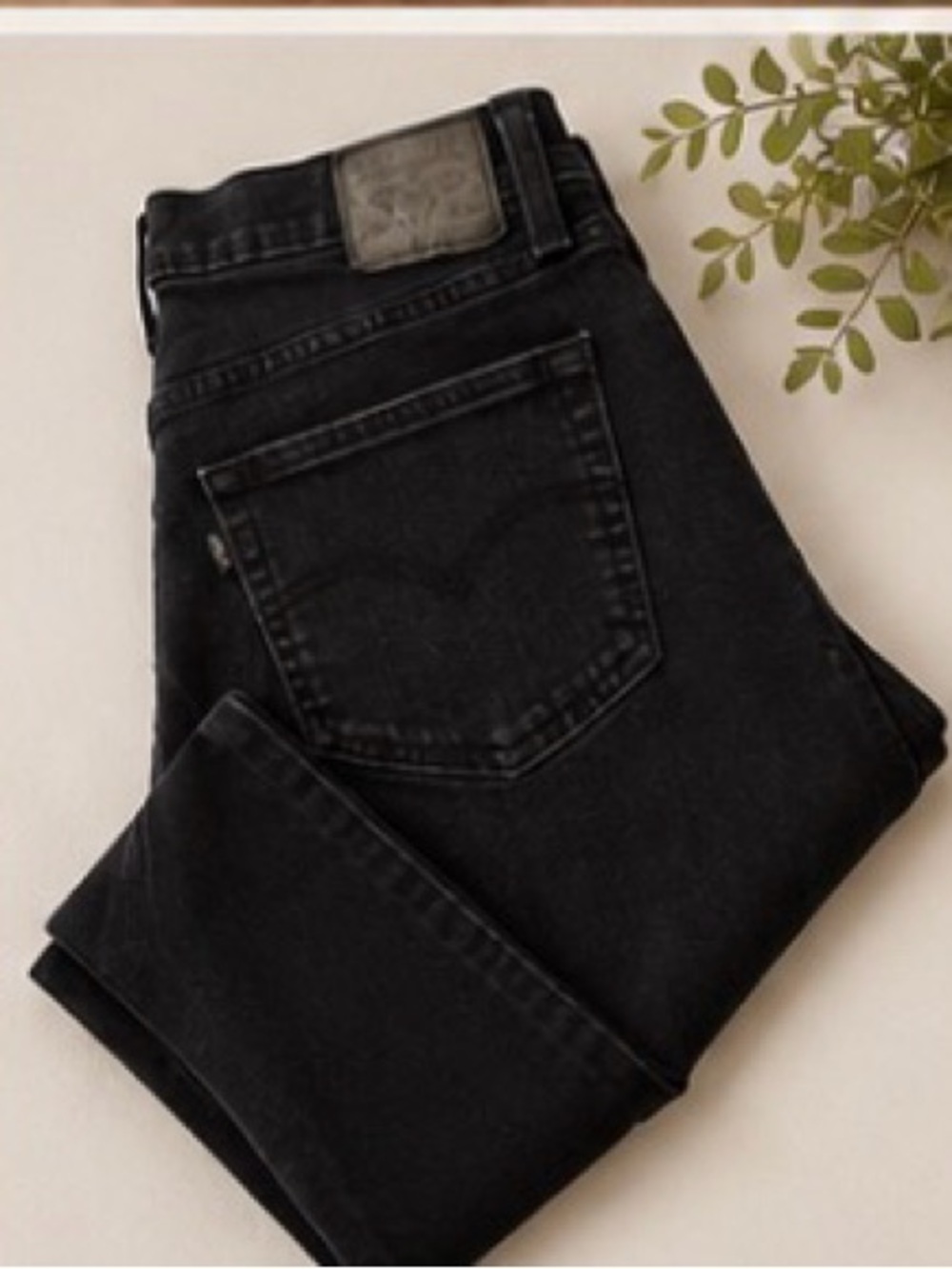 Levi’s 720 High Rise Super Skinny Black Washed Jeans | Women’s Size 29